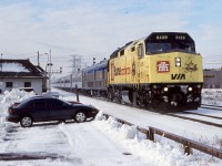 The once well known railfan spot at Burlington West. I would often wait here till VIA 70 passed by before heading west. The Home Hardware wrap was a personal favourite of mine so I was glad to get it a few times before the unit got a new wrap. VIA 70 was usually a decent train back then especially on a Saturday when it would often deadhead any extra train sets in Windsor or London. 