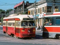 TTC 4515 is in Toronto on August 11, 1987.
