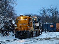 2022.02.21 North Bay 1600 Yard job ONT 1603 switching ONR’s new SD70Ms PRLX 2631 and PRLX 2642