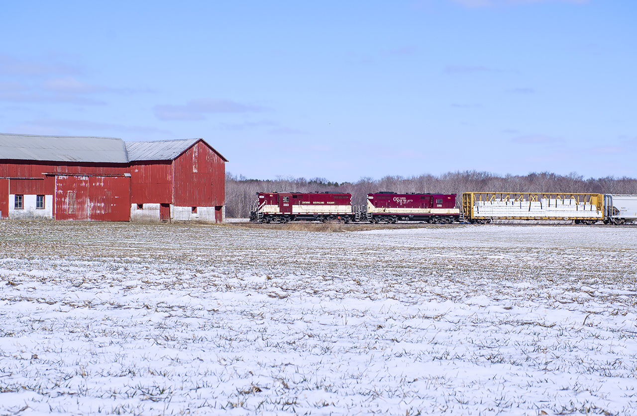 Departing Belmont after making their lift, the high hoods head for St. Thomas.