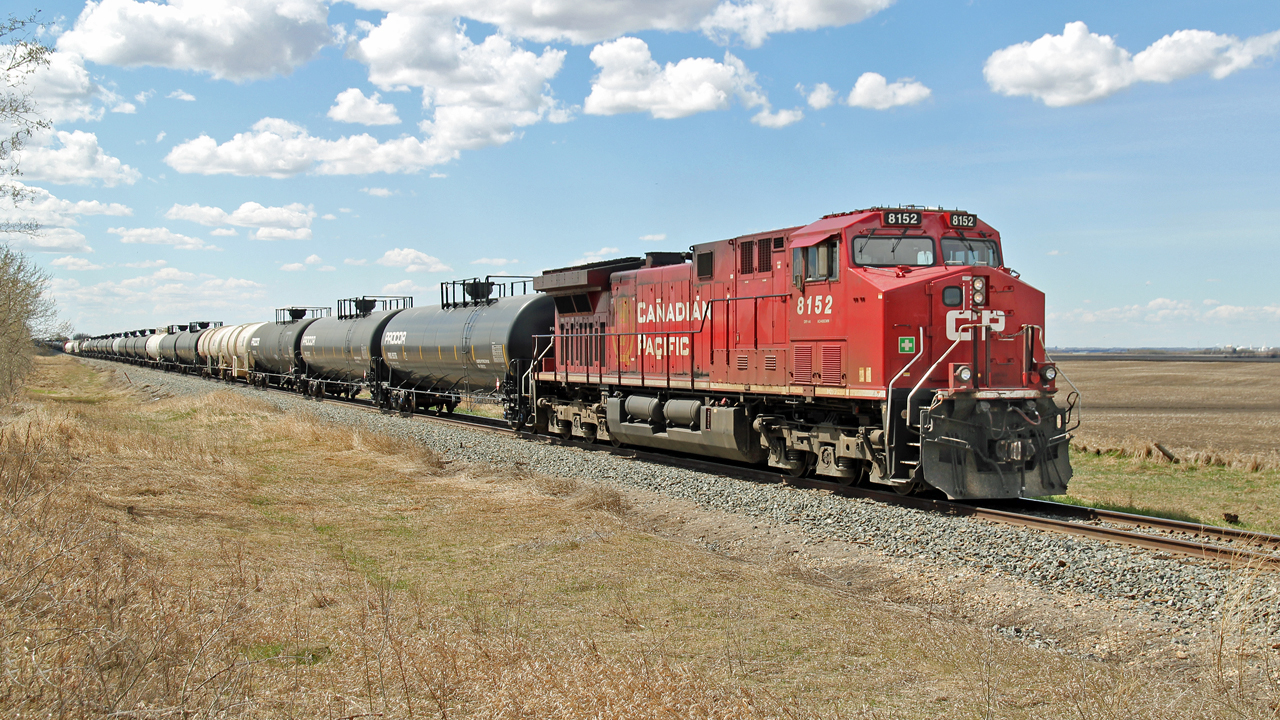CP's local transfer B81 meanders it's way through rural Strathcona County.