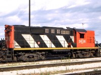 CN 3626 is in Toronto on August 3, 1986.
