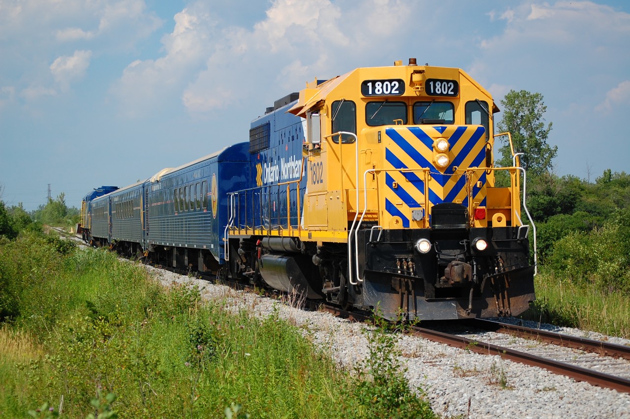 ONR Special train for Port Colborne to be used in the Film Production.