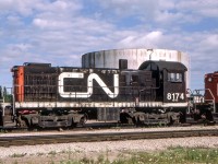 CN 8174 is in Toronto on August 3, 1986.