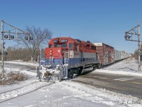 Southbound 542 crosses Silvercreek Parkway in Guelph enroute to Cambridge.