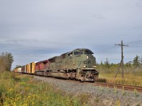 All decked out in its NATO green, CP 7020 with CP 8642 make their way east down the Galt sub for a meet with CP 137 at Guelph Junction. This was the last of the Military Units I needed to get on the lead so I was quite happy when the sun came out.