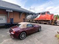 Most Z4s are simply roadsters. This one, however, could be aptly called a railroadster.