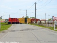 JLCX 3502 is pictured working the Clearwater Paper warehouse at the end of the former NS&T in St. Catharines Ontario. Rumour has it (<a href=http://www.railpictures.ca/?attachment_id=50301 target=_blank>As per Mr. Mooney)</a> 3502 is off lease.