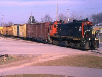 TRRY 110 works at Interlake Paper on the Townline Spur on Dec 20/2006.