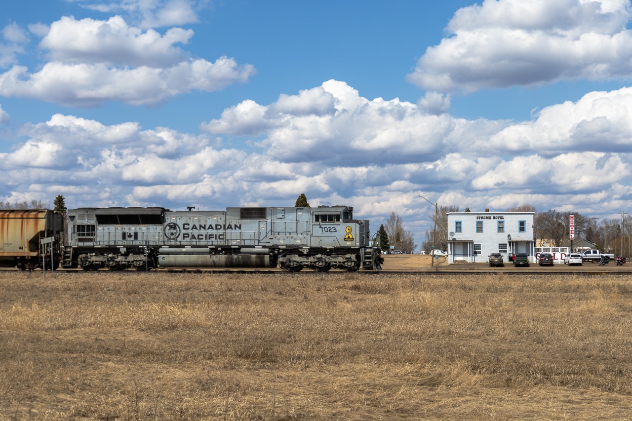 As the town's slogan goes "There's no place like Strome!"  And on April 23, 2022, there really wasn't!