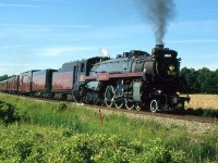 CPR 2816 (Southbound) at Mile 23 on the CP Hamilton Sub heading for Welland for the night and next morning bound for Buffalo with SOO SD60 6043 will be leading on CN Stamford Sub from Robbins to Buffalo. 