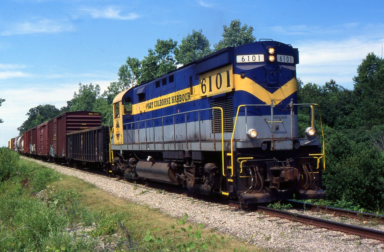 PCHR C425 6101 heads southbound on the Canal Sub at Turner Rd. in 2000.
