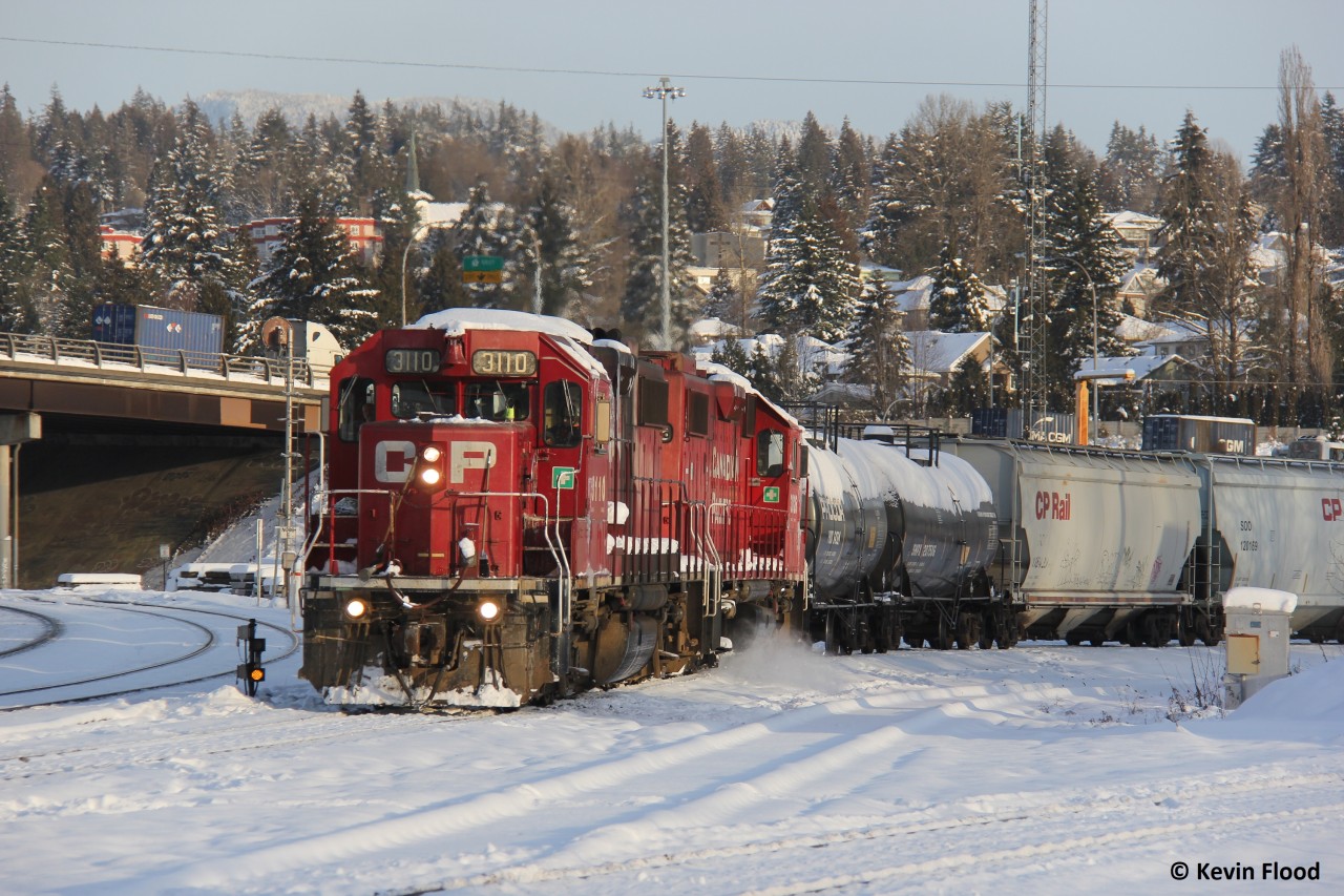 If I recall correctly, the ID of this train was CP A43. It was pictured approaching Braid with a cut of cars. After its passing, I heard later on over the radio that it had some trouble crossing the lift bridge over the Fraser River; couldn't make the grade or something. It then had to back up and make a few attempts. Either way, the GVA and BC needs more exploring by me. Lots of action and many neat locations. This location is easily accessible by public transit via the Skytrain and is a very busy spot which includes CN, CP, BNSF, VIA and Amtrak trains!