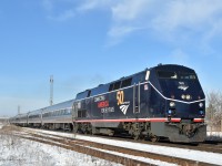  A rare sunny morning this time of year, so I thought I'd head trackside to get Amtrak 100, one of several Amtrak 50th Anniversay units.