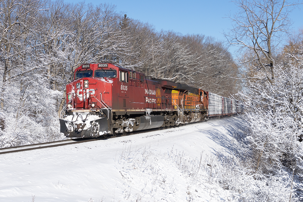 For the first time in weeks, the sun. Things sure look different