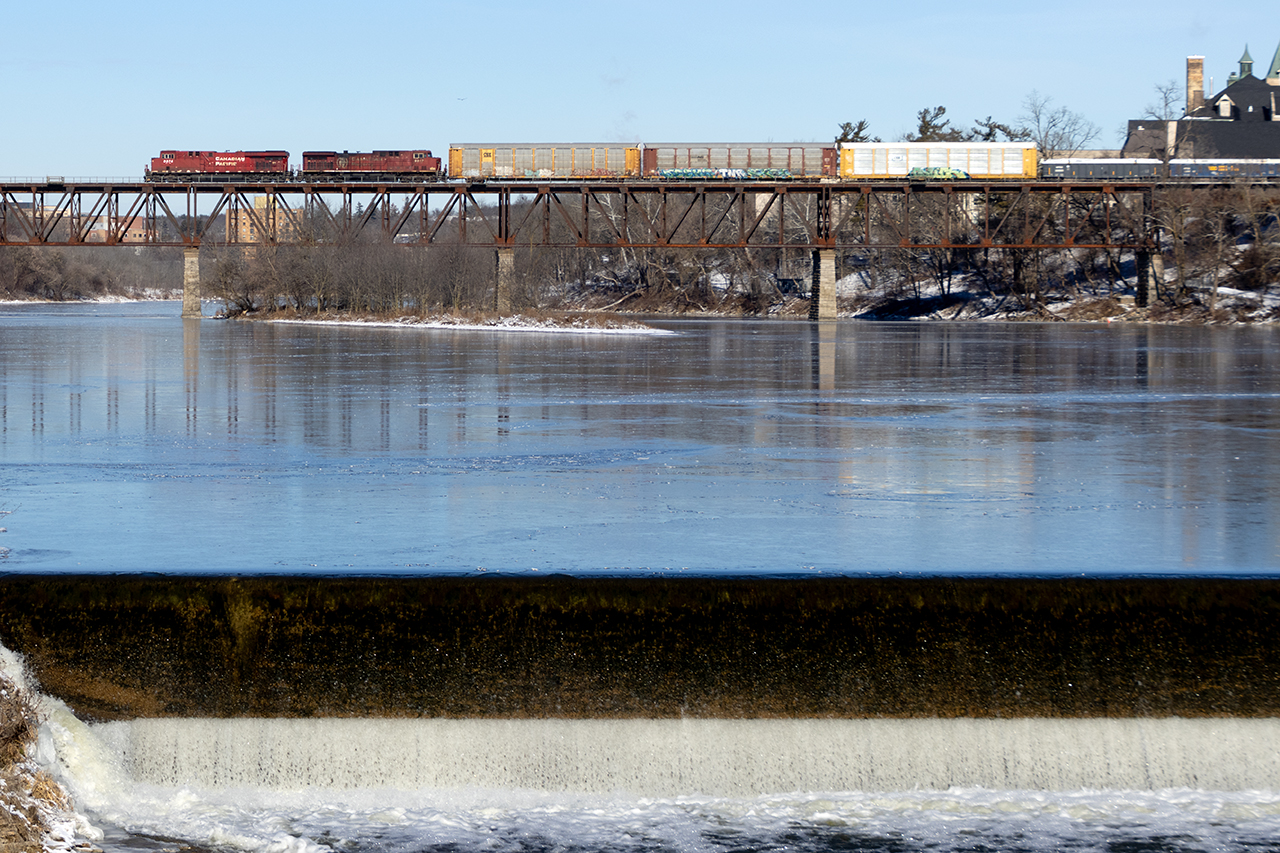 All I can think about is skating.....probably not a good idea since it's a river.....but does anything scream pond hockey louder?