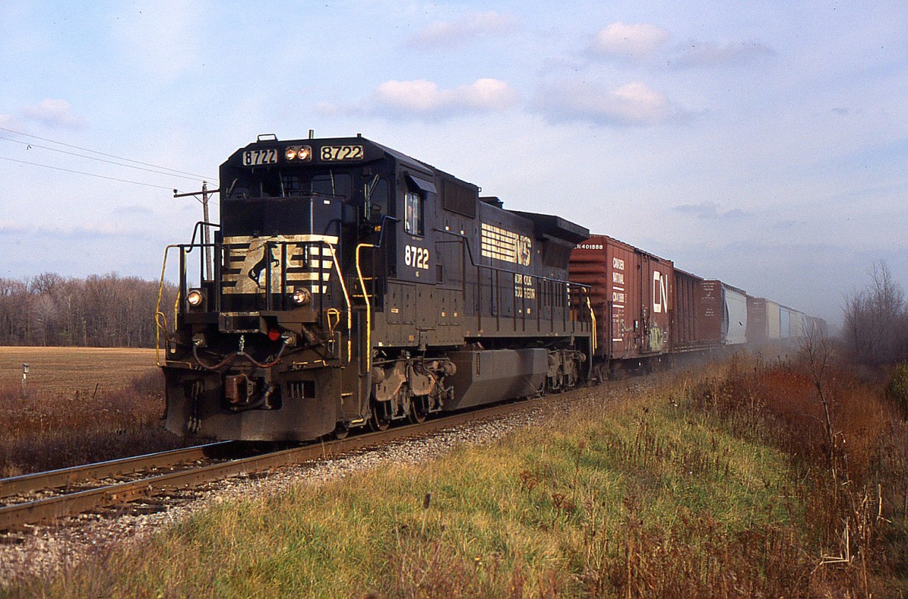 NS 445 ran from NS Bison Yard to Niagara Falls and return Daily back in 2001.