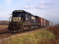 NS 445 ran from NS Bison Yard to Niagara Falls and return Daily back in 2001.