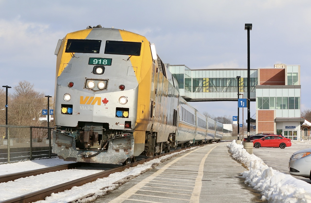 The price of progress. It is unfortunate that the service in some cases has outgrown some of the older facilities. I have fond memories of photographing the old CN local here in Cobourg busy working the yard. Today not a freight car in the yard, but the station facilities have grown a lot here much like Belleville. Now a walkway bridge overshadows the old station now creating 3 usable station tracks for the corridor service. VIA has even outgrown the fleet of well weathered P42’s that will reportedly leave the fleet once all the new train sets arrive. Only time will tell but I guess now is a good time to focus on the VIA Rail we all know now, as changes are coming.
