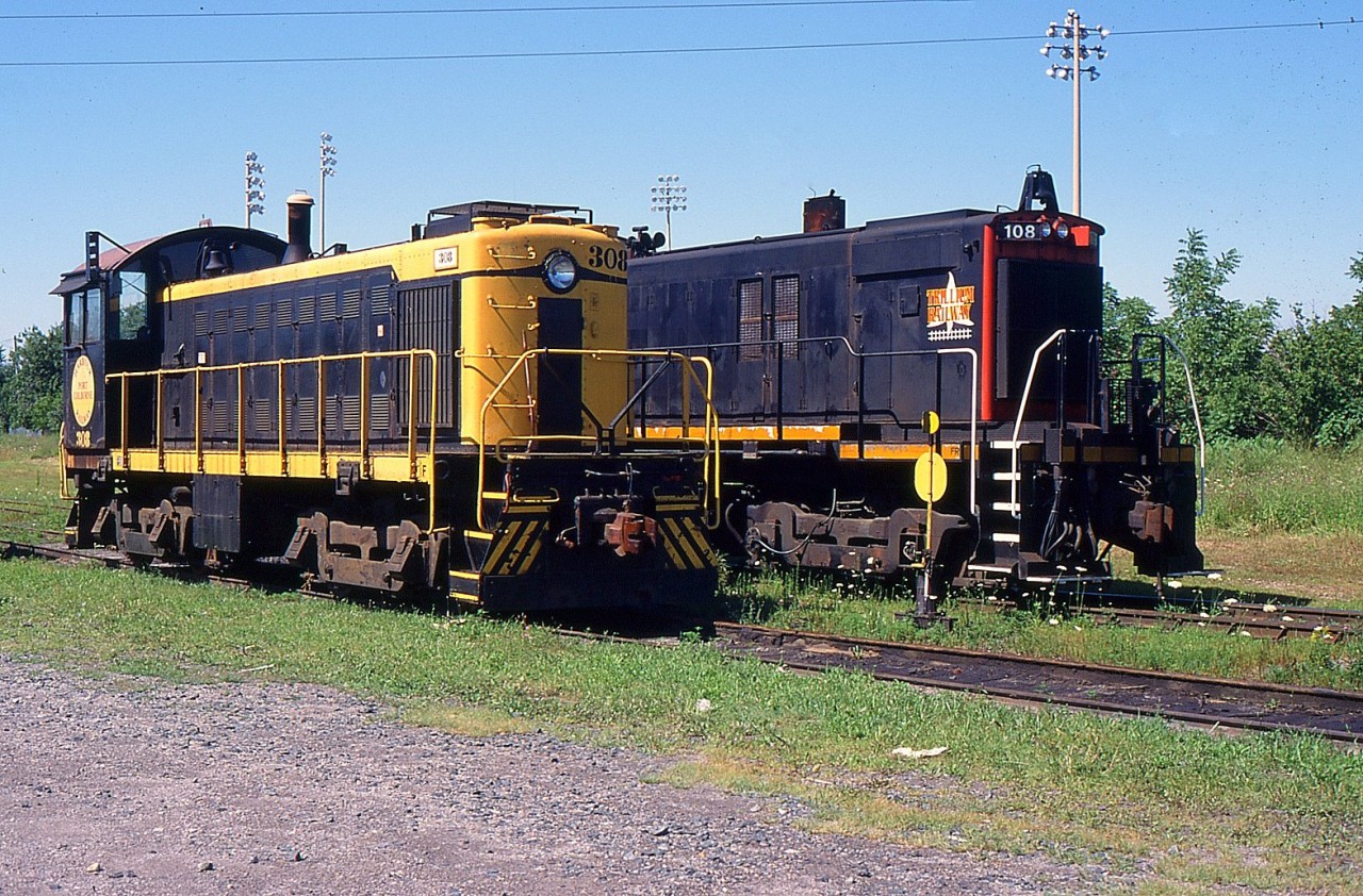 PCHR 308 and TRRY 108 at Merritton back in 2000.