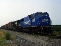 NS 328 through Jordan at Mile 16.5 CN Grimsby Sub back in 2002.