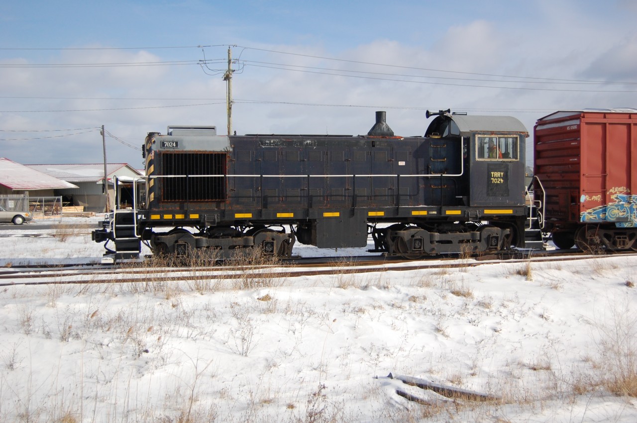 TRRY 7024 working in St. Catharines this unit is retired.