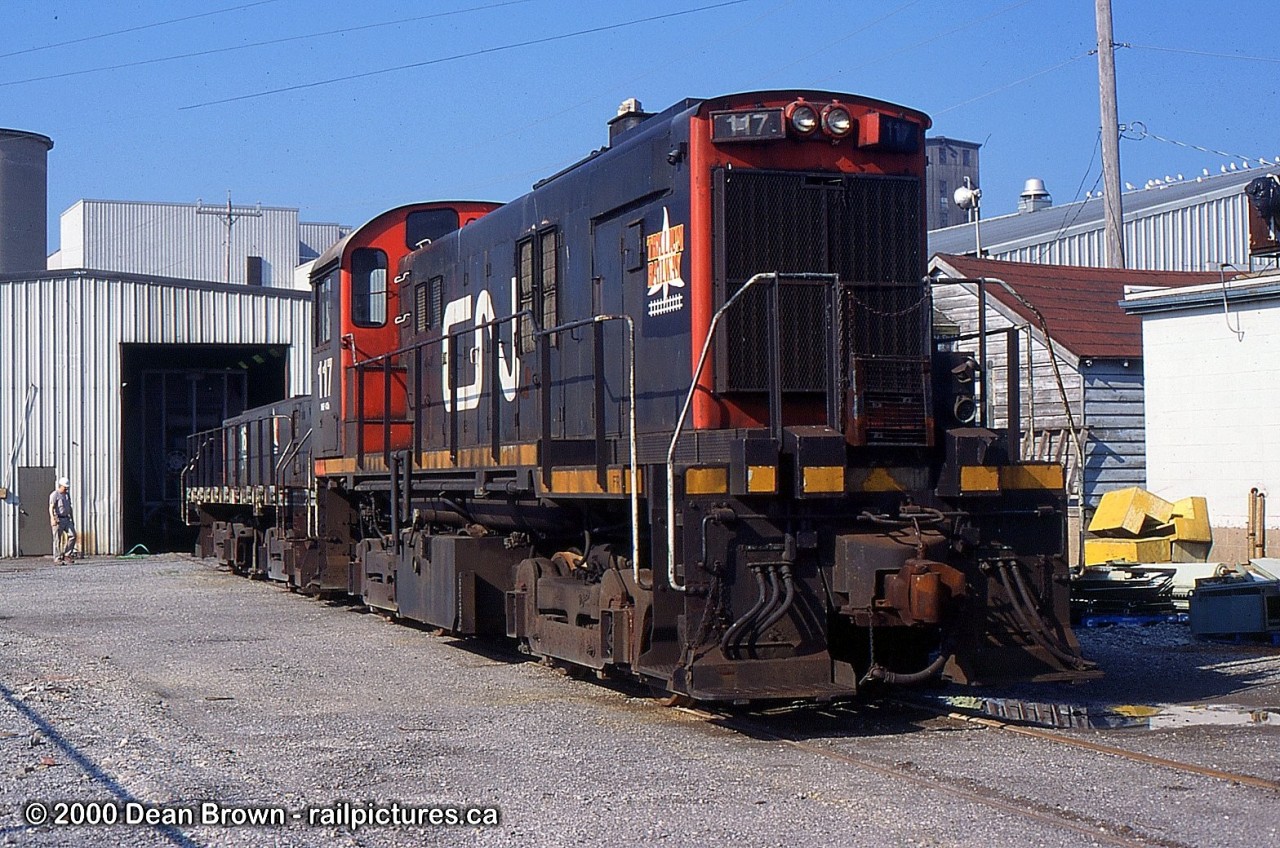 TRRY 117 and slug TRRY 168 are stored at ADM in Port Colborne, ON.