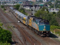 After making a detour up the GO Bala Sub then along the York Sub, VIA J train 62/42 makes it way unto the Kingston sub at Liverpool.