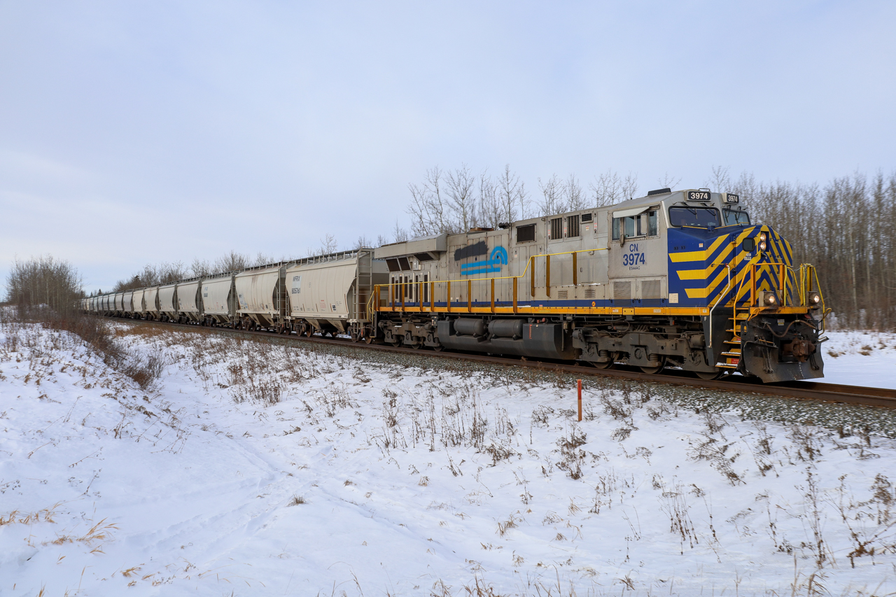 M 31251 29 highballs through Uncas with CN 3974 sporting a spray painted Conrail Logo.

 Video on Youtube