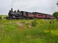 I couldn't think of a more patriotic way to spend Canada day than shooting  an ex. Canadian Pacific steamer on the South Simcoe Railway. Said locomotive, the SSR 136, has been featured in several TV shows, including National Dream.