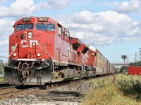 CP 236 with a clean pair of unis finds a break in the clouds at Meadowvale.