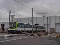 On September 10, an Alstom Metropolis train was stopped on a track at the REM maintenance center in Brossard, the southern terminus of the A1 line.