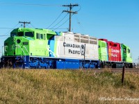  Just driving by Ogden and saw these two CP Hydrogen Fuel test units just about to duck back into the yard.