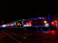 The CPKC Holiday Train is making its first stop of the year in Canada at Montreal West Station.