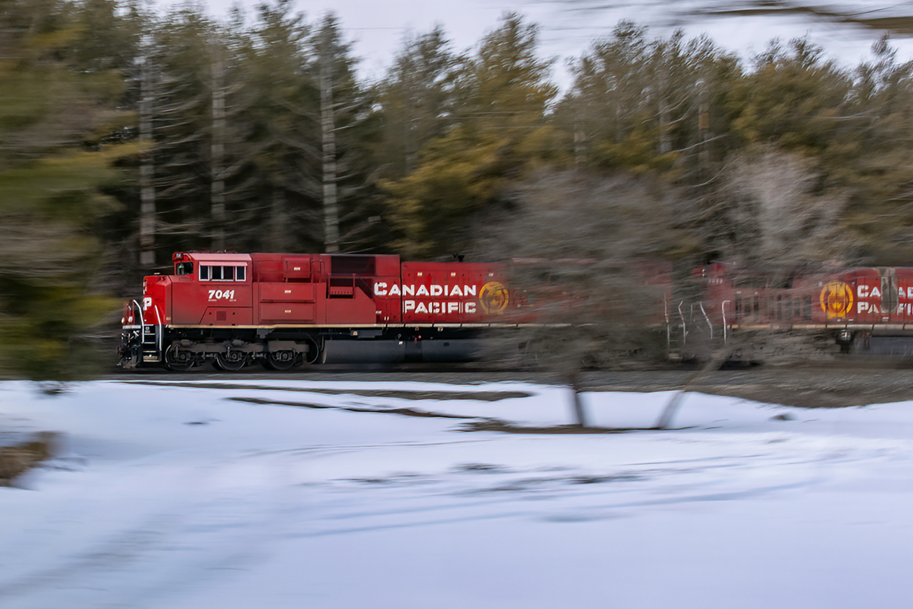 Because why not try a pacing shot through the trees......