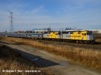 In response to this photo posted <a href=http://www.railpictures.ca/?attachment_id=53376 target=_blank>this week by John Freyseng</a> of a 15+ car Tempo Train, here's what counts for a long train in 2023, a 15+ car #1 heading to Vancouver on Sunday morning.