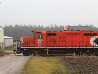 OSR 1591 leads the OSR St Thomas job on it's way back to drop it's train at Ingersoll yard and head home 