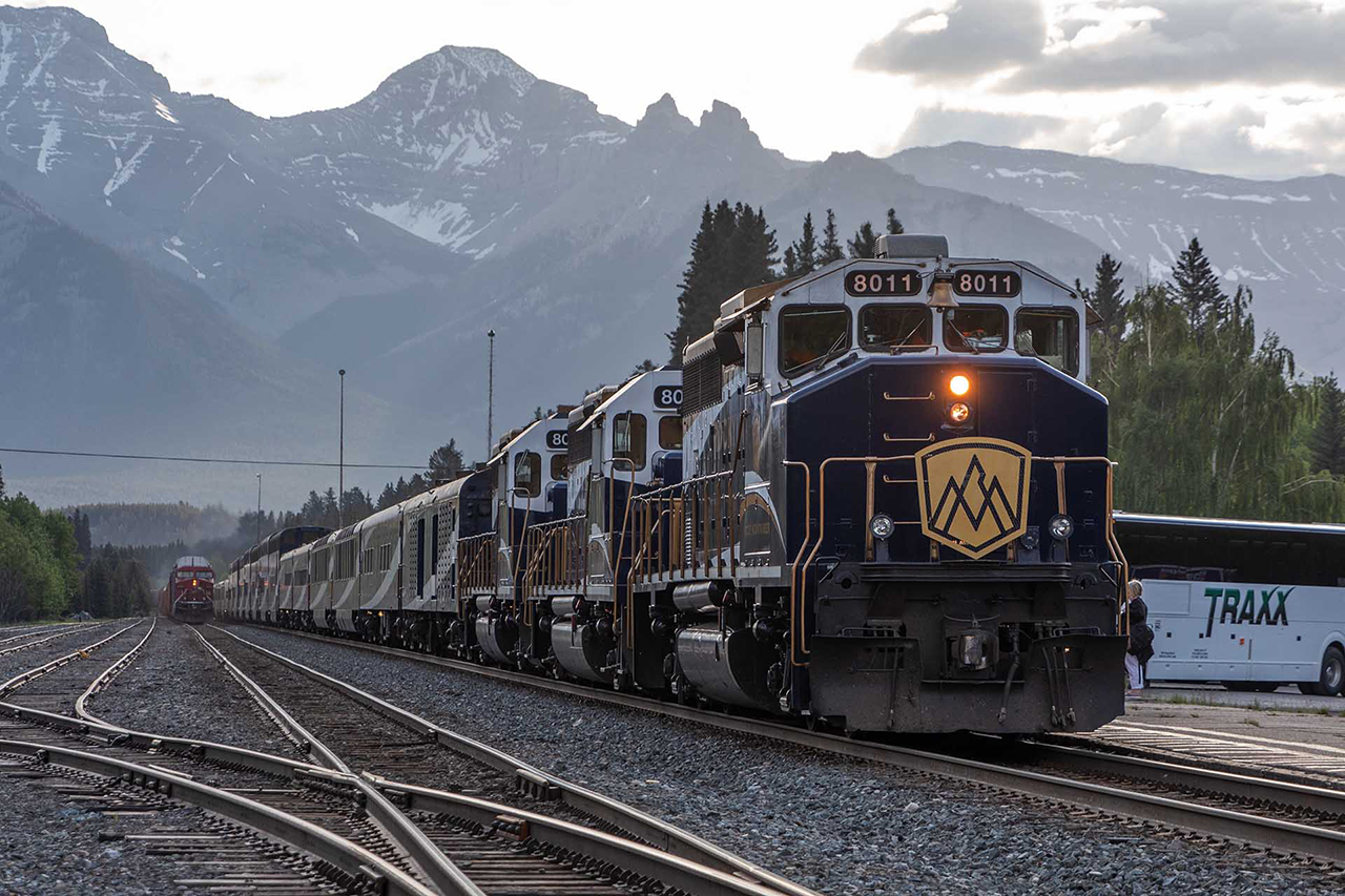 As a 100 series CP monster finishes threading its way through the siding, my dream journey prepares to depart westbound onto a scenic and historic journey of a lifetime.