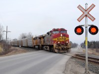 CPKC Second H88 departing westward from Wolverton with BNSF 4710 and UP 7398 providing the power. What a time to be alive!