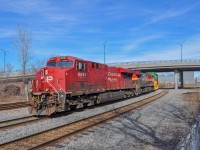 On March 7, 2024, CPKC 133 passed Outremont with two gevos.