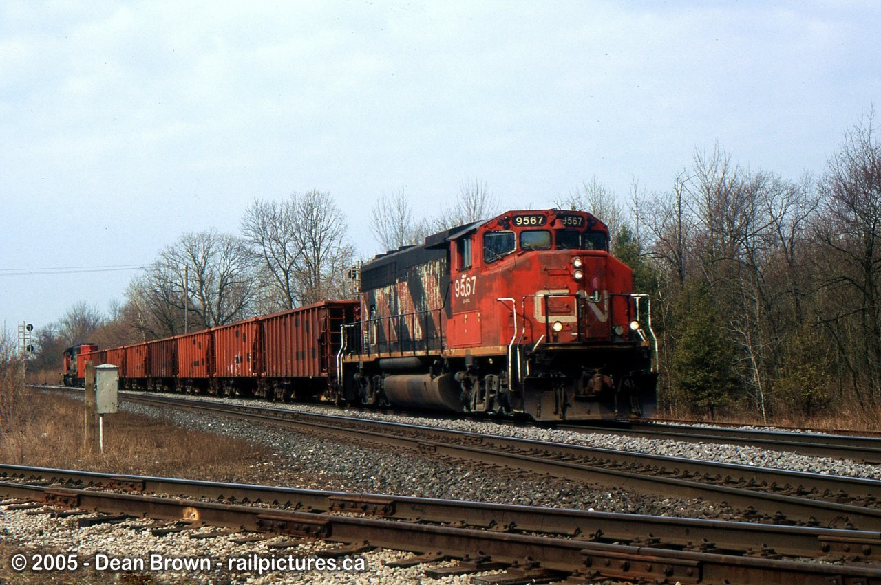 Railpictures.ca Dean Brown Photo A CN Eastbound Ballast train with