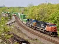 It’s been a while since I’ve visited this popular location, so catching up with a couple good railfan friends lead us in this direction hearing that CN 122 had a decent consist. CN’s SD70I’s were the first units I caught on delivery when I started rafanning so long ago now. It is amazing how much they have weathered over the years. 5606 and fresh looking CSX 7036 made for a decent set as the my passed through the plant at Bayview Junction. 