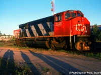 CN M420(W) 3507 at Barrie on the CN Newmarket Sub