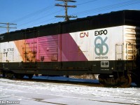 CN Expo painted boxcar