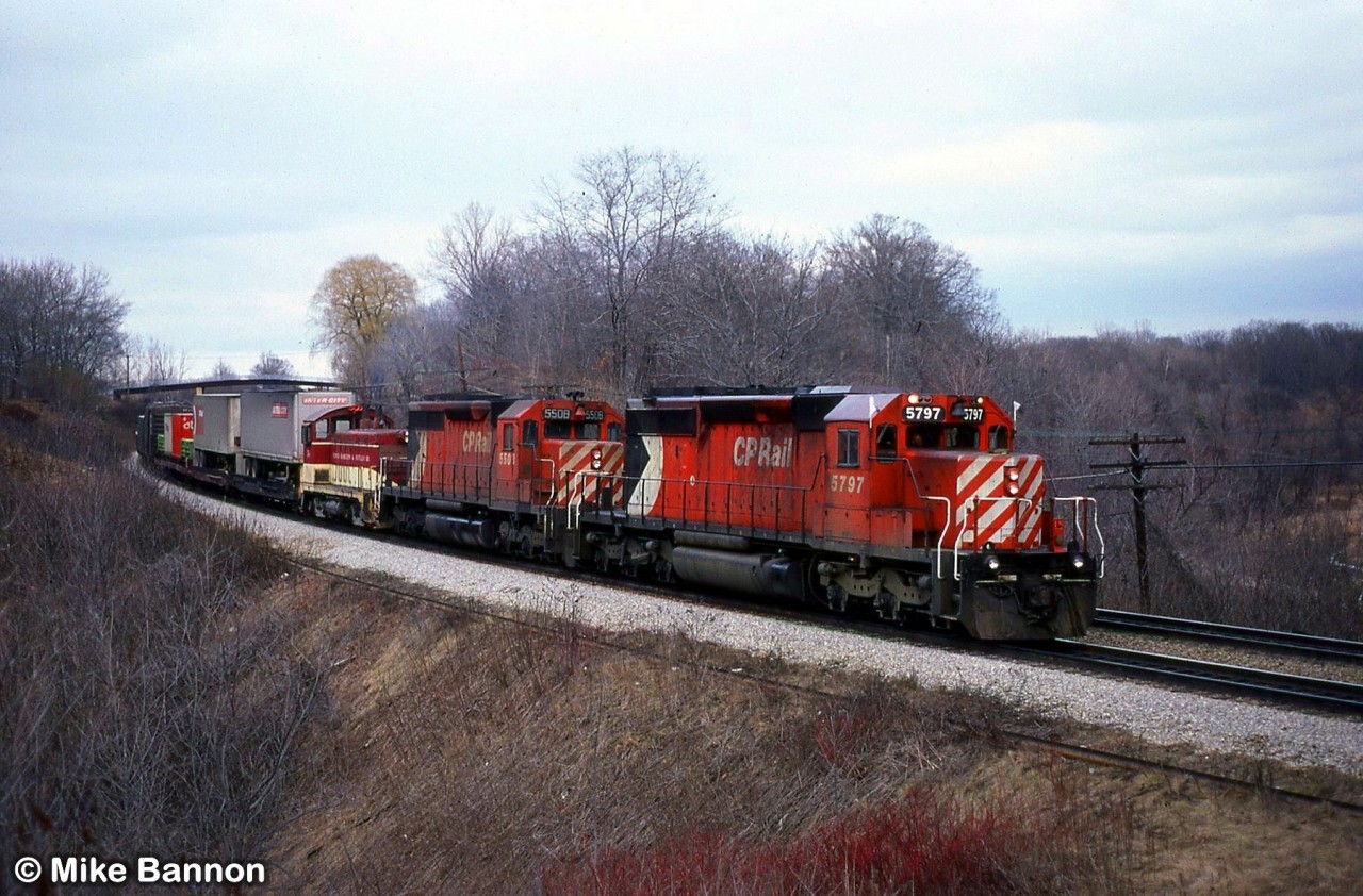 The Starlight train on CN going to TH & B Aberdeen Yard
