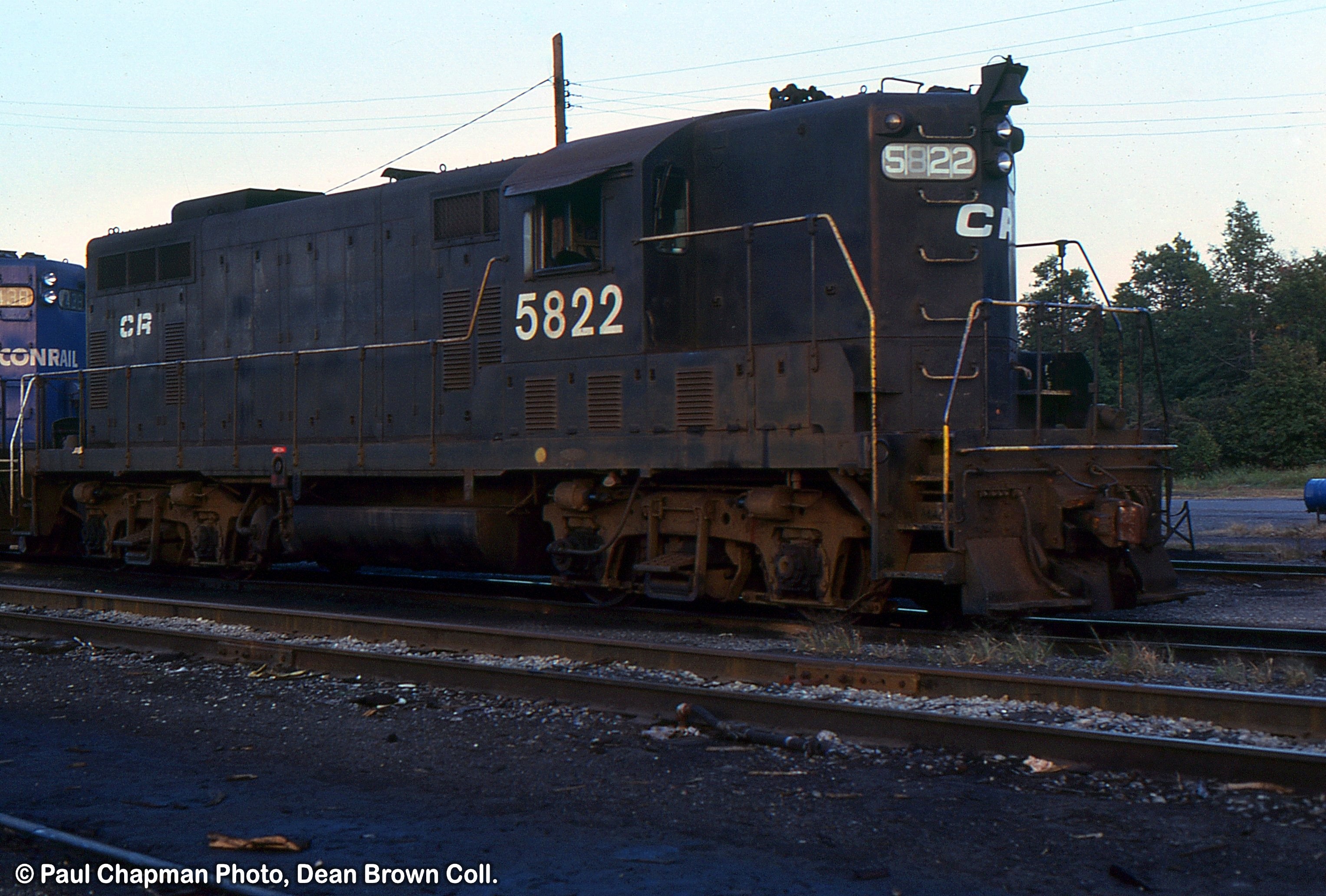 Railpictures.ca - Paul Chapman Photo, Dean Brown Coll. Photo: CR GP7 ...