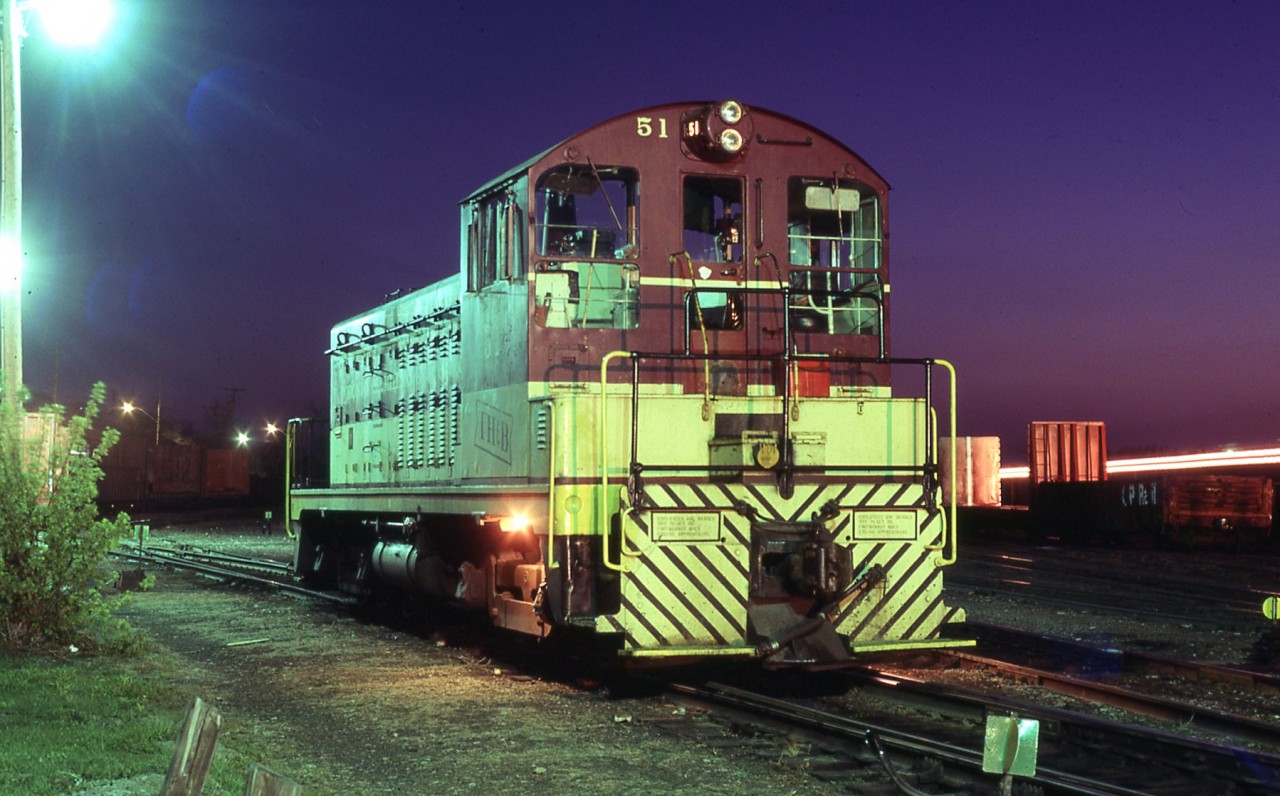 Fine night shot by Bill Turner of THB 51 resting