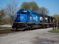 Ex CR SD40 3395 at Fort Erie