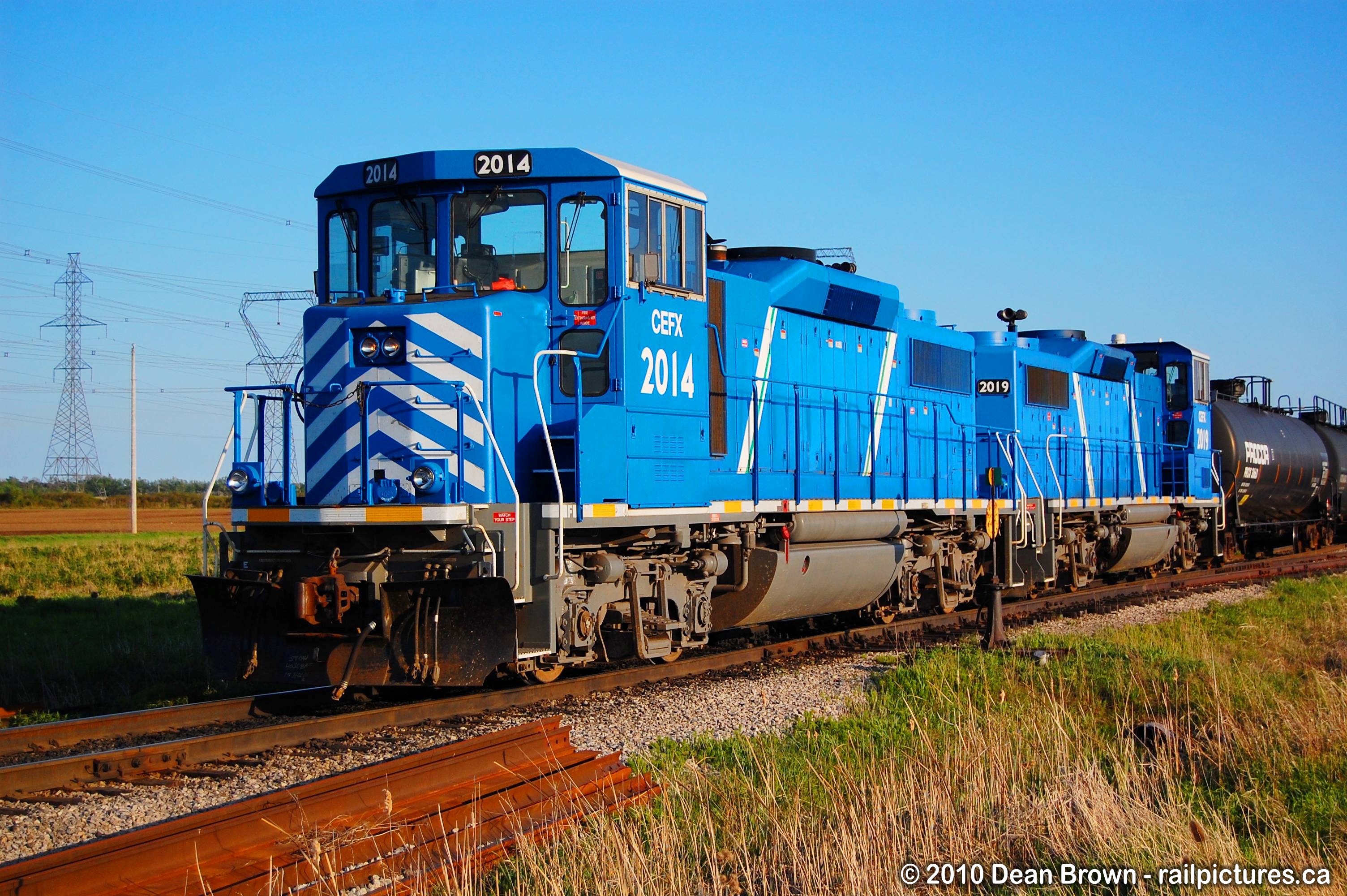 Railpictures.ca - Dean Brown Photo: CEFX GP20D 2024 and CEFX GP20D 2019 ...