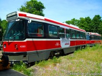 TTC 4068 and TTC 4133 at the back of the Car Barn.